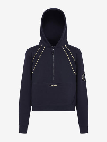 LeMieux Young Rider Hettie Half Zip Hoodie Navy