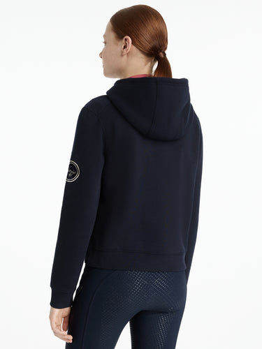 LeMieux Young Rider Hettie Half Zip Hoodie Navy