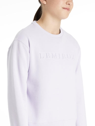 LeMieux Young Rider Carmen Crew Sweat Lilac