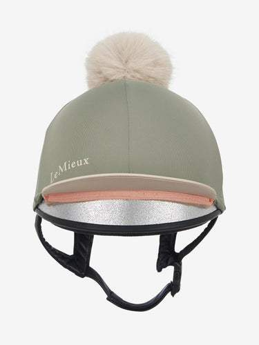 LeMieux Classique Pom Hat Silk Rosemary
