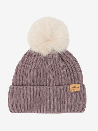 LeMieux Clara Rib Beanie Walnut