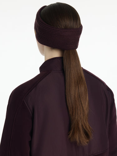 LeMieux Clara Rib Knot Headband Damson