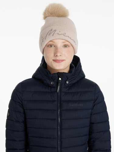 LeMieux Sparkle Beanie Stone