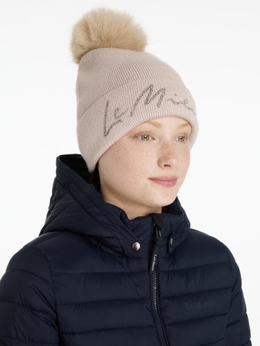 LeMieux Sparkle Beanie Stone