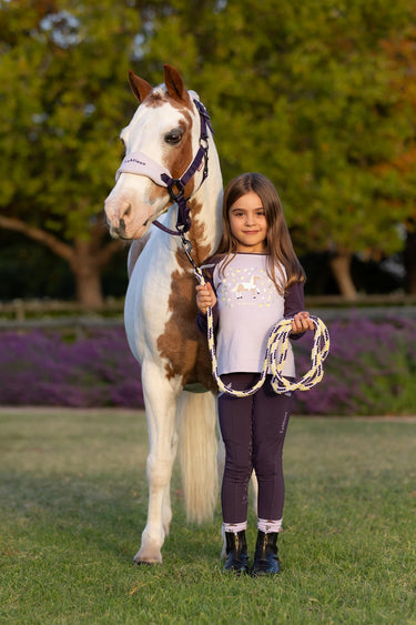 LeMieux Mini Jamie Lemon Long Sleeve Top Lilac