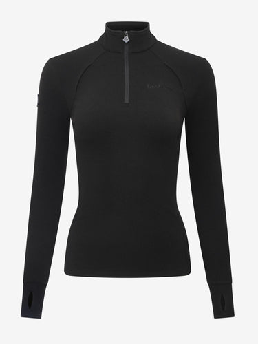 LeMieux Ladies Frances Quarter Zip Fleece Black