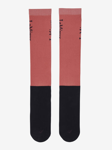 LeMieux Competition Socks 2 Pack Cranberry
