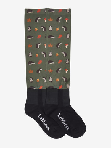 LeMieux Footsie Socks Hedgehogs