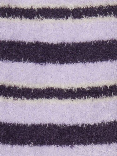 LeMieux Mini Sabrina Stripe Fluffies Lilac