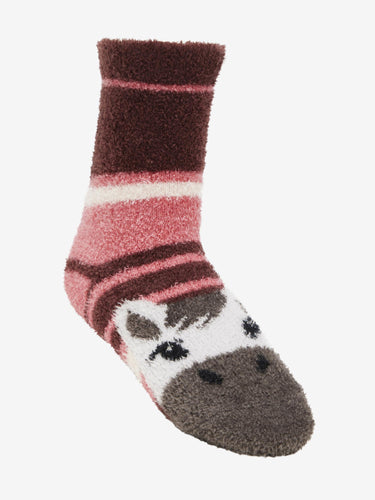 LeMieux Mini Fluffy Character Socks Andalusian Pony