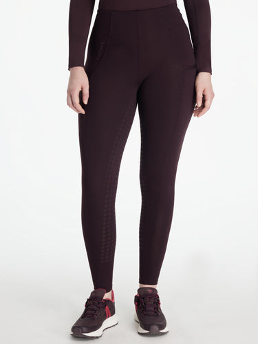 LeMieux Ladies Naomi Pull On Breeches Damson