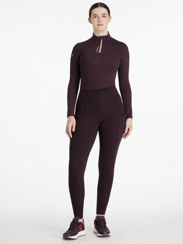 LeMieux Ladies Naomi Pull On Breeches Damson