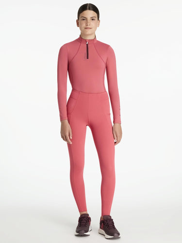 LeMieux Young Rider Orla Pull Ons Cranberry