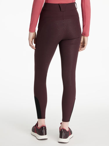LeMieux Ladies Amy Brushed Breggings Damson