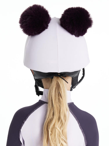 LeMieux Mini Double Pom Hat Silk Lilac
