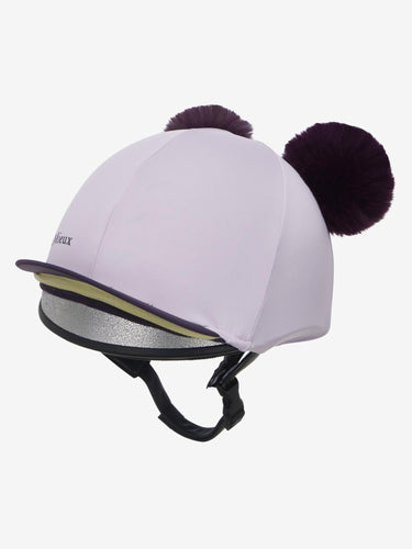 LeMieux Mini Double Pom Hat Silk Lilac
