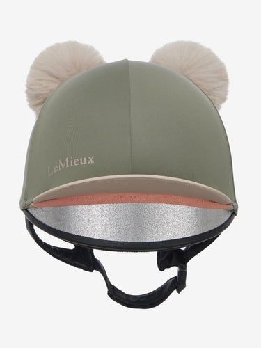 LeMieux Mini Double Pom Hat Silk Rosemary
