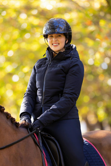 LeMieux Ladies Brooke Waterproof Hybrid Jacket Navy