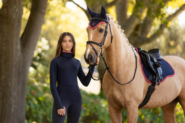 LeMieux Young Rider Savannah Snood Base Layer Navy