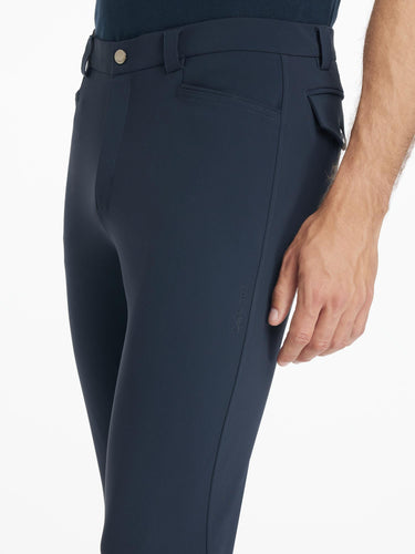 LeMieux Mens Sports Breeches Navy