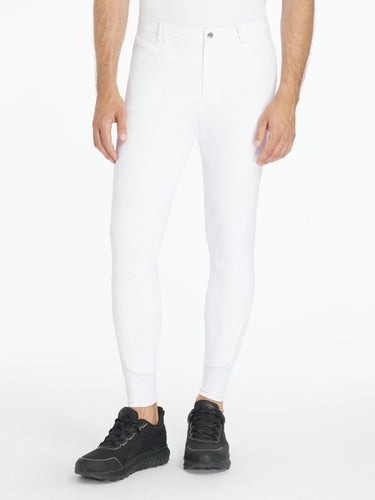 LeMieux Mens Sports Breeches White
