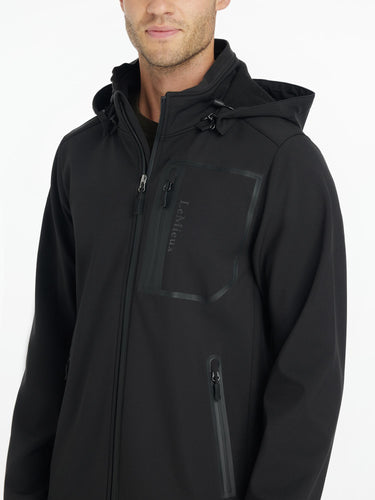LeMieux Mens Softshell Jacket Black