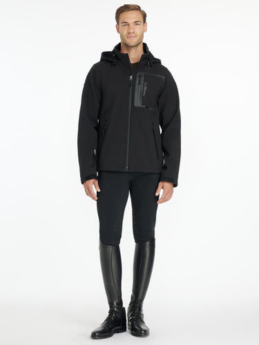 LeMieux Mens Softshell Jacket Black