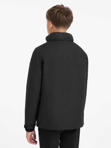LeMieux Young Rider Boys Waterproof Team Jacket Black