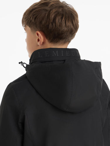 LeMieux Young Rider Boys Waterproof Team Jacket Black