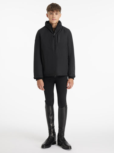 LeMieux Young Rider Boys Waterproof Team Jacket Black