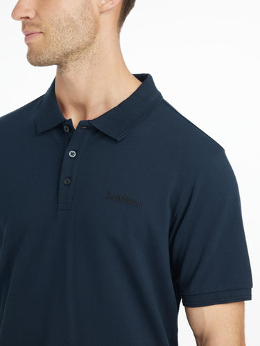 LeMieux Mens Classique Polo Shirt Navy