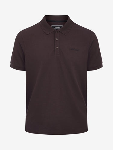 LeMieux Mens Classique Polo Shirt Damson