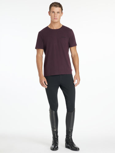 LeMieux Mens T-Shirt Damson