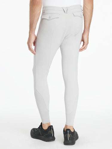 LeMieux Mens Sports Breeches Light Grey