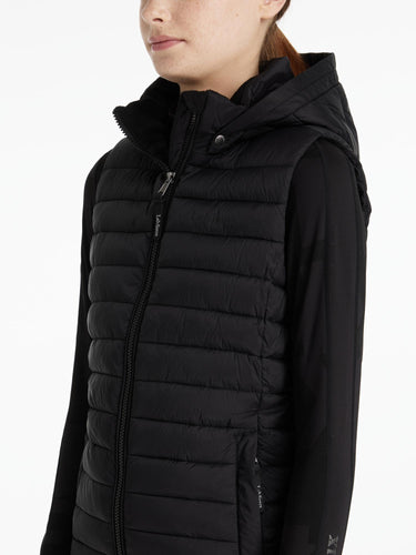LeMieux Young Rider Ruby Puffer Gilet Black