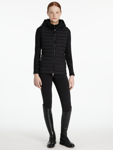 LeMieux Young Rider Ruby Puffer Gilet Black