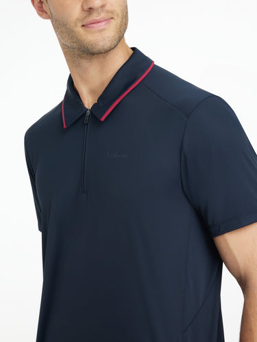 LeMieux Mens Performance Polo Navy