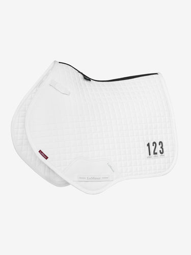LeMieux Cotton Close Contact Competition Square White