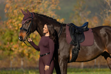 LeMieux Essence Dressage Square Damson