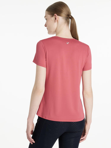 LeMieux Ladies Sports T-Shirt Cranberry