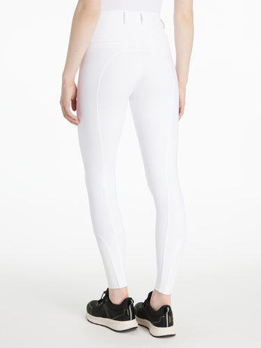 LeMieux Isabelle Knee Grip Breeches White