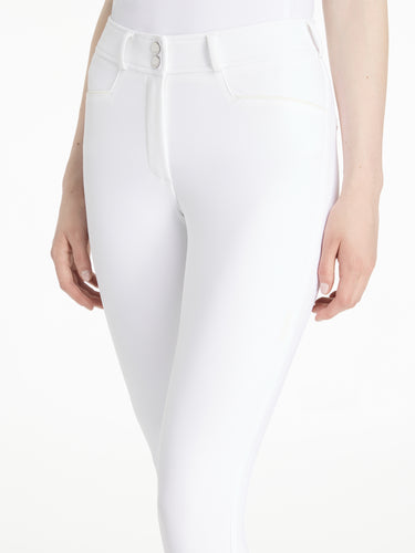 LeMieux Isabelle Knee Grip Breeches White