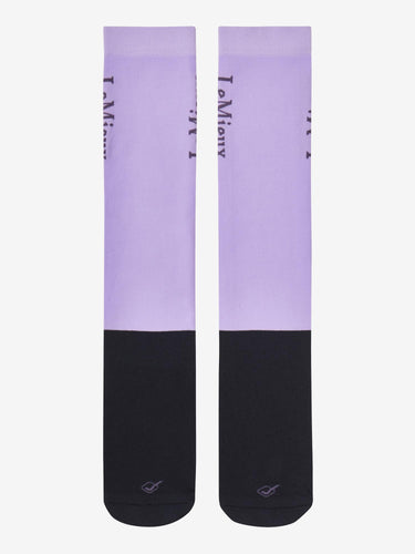 LeMieux Competition Socks 2 Pack Lilac