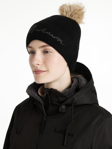 LeMieux Sparkle Beanie Black