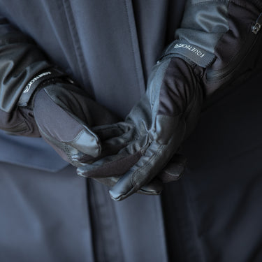 Equetech Inferno Waterproof Heated Riding Gloves (inc. 2 x batteries)