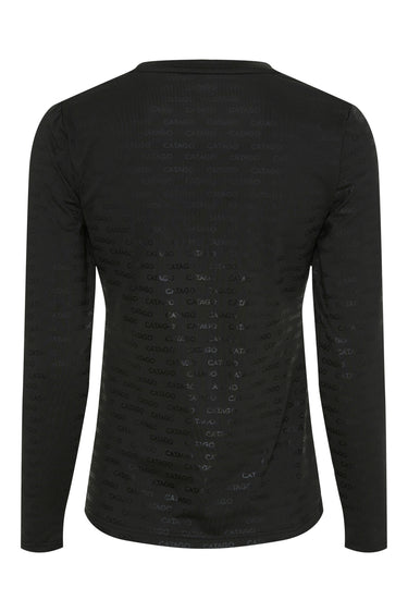 Catago Ladies Amina Logo Long Sleeve Riding Shirt