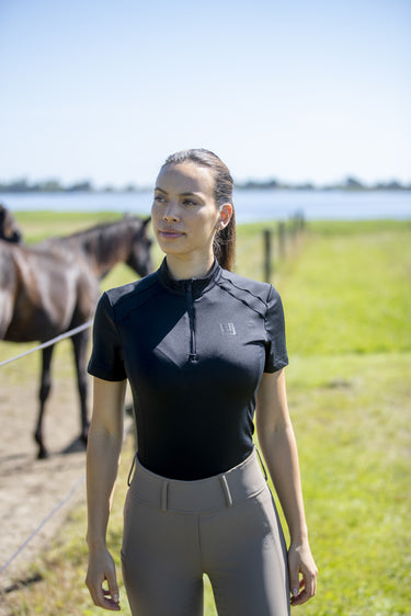 Catago Ladies Fir-Tech Short Sleeve Riding Blouse