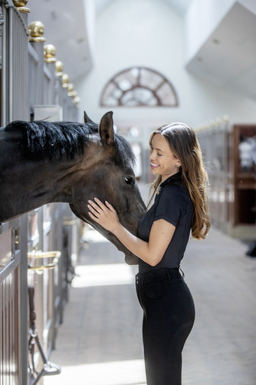 Catago Ladies Fir-Tech Short Sleeve Riding Blouse