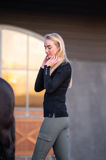 Catago Ladies Bash Rollerneck Riding Pullover