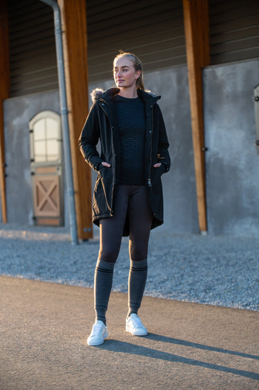 Catago Ladies Amina Logo Long Sleeve Riding Shirt